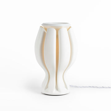 Flower Tropical Coastal Plant-Based PLA 3D Printed Dimmable LED Table Lamp - JONATHAN Y